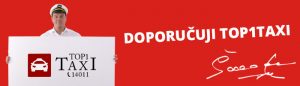 Švancara doporučuje TOP1TAXI a IMPULS TAXI